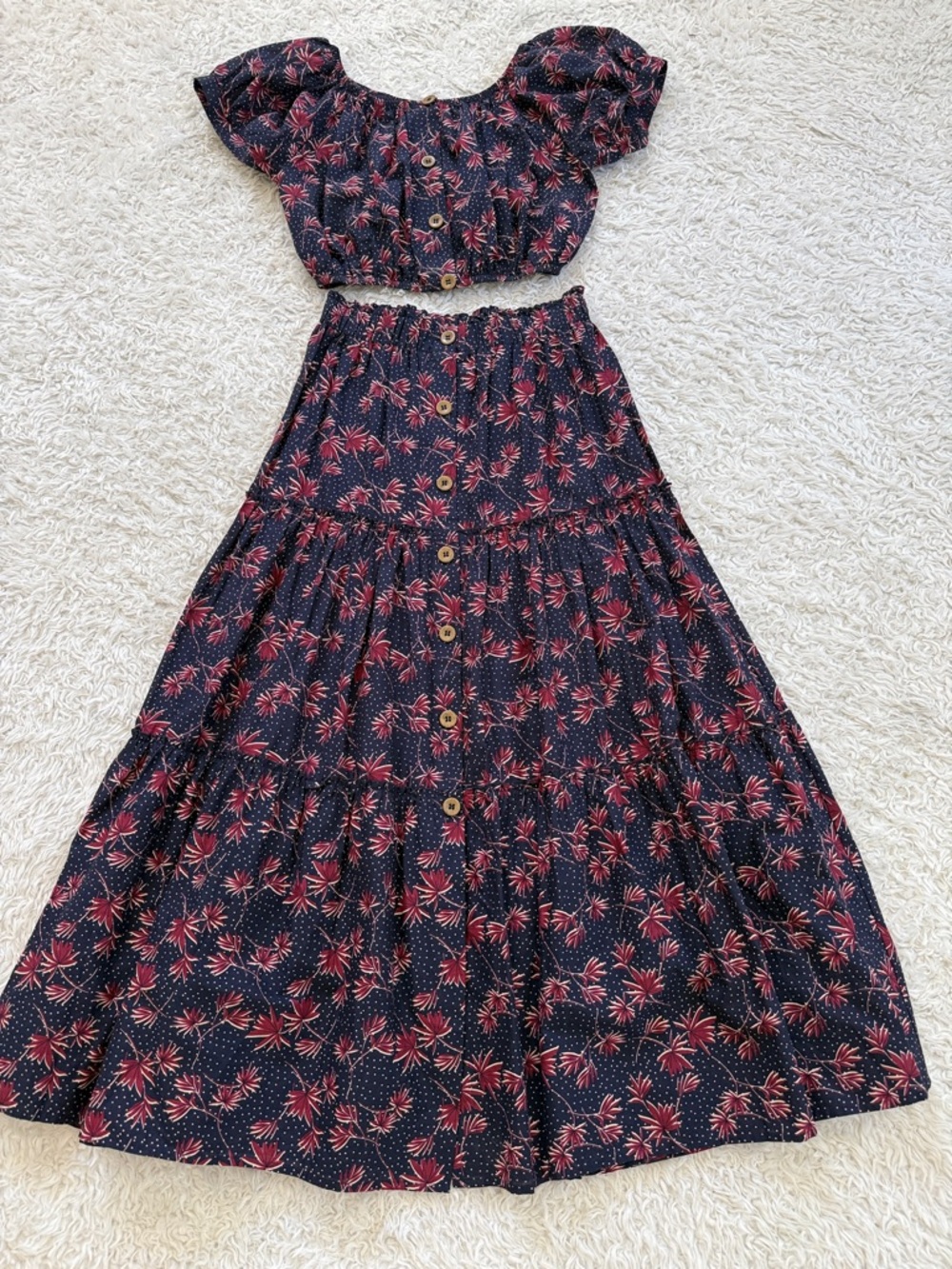 Two-Piece Skirt Set